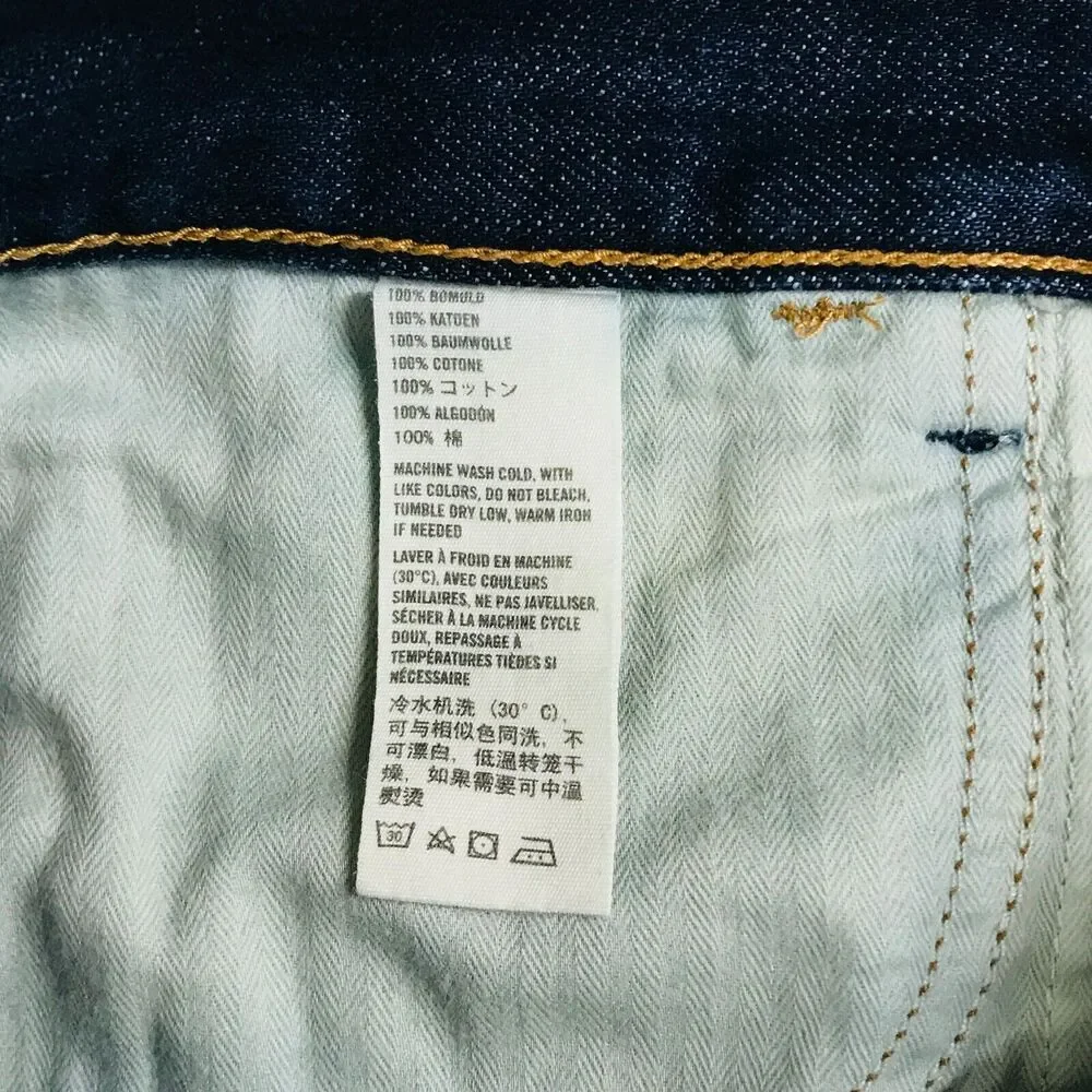 Abercrombie Women's 2 Denim Shorts Blue Dark Wash Mid Rise Hot Pants CE27